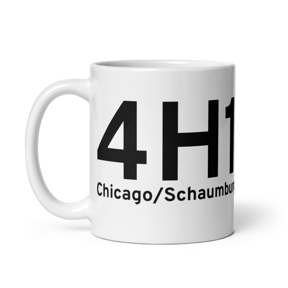 Chicago/Schaumburg (4H1) Airport Mug 