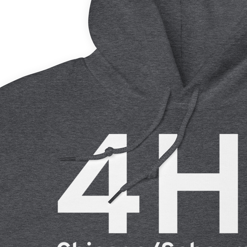 Chicago/Schaumburg (4H1) Airport Hoodie Sweatshirt 