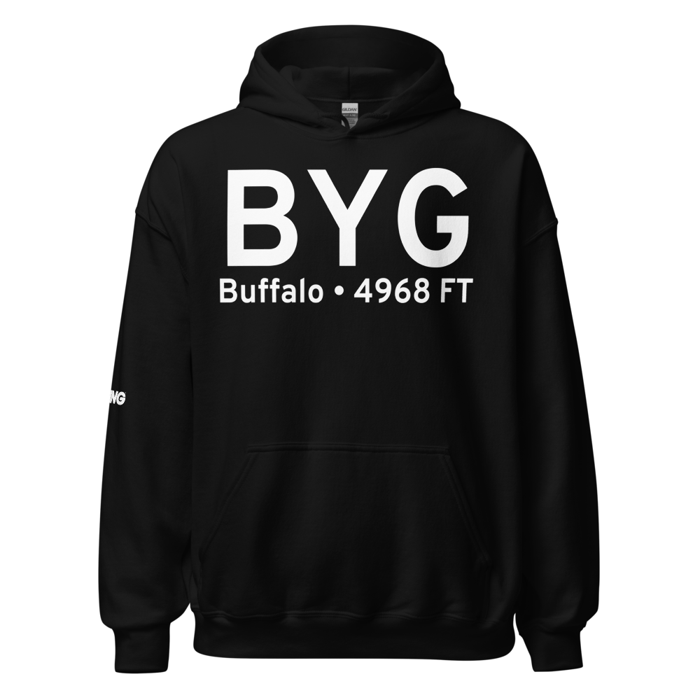 Buffalo (KBYG) Airport Hoodie Sweatshirt 
