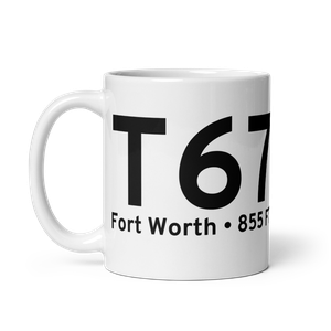 Fort Worth (KT67) Airport Mug
