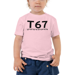 Fort Worth (KT67) Airport Toddler T-Shirt