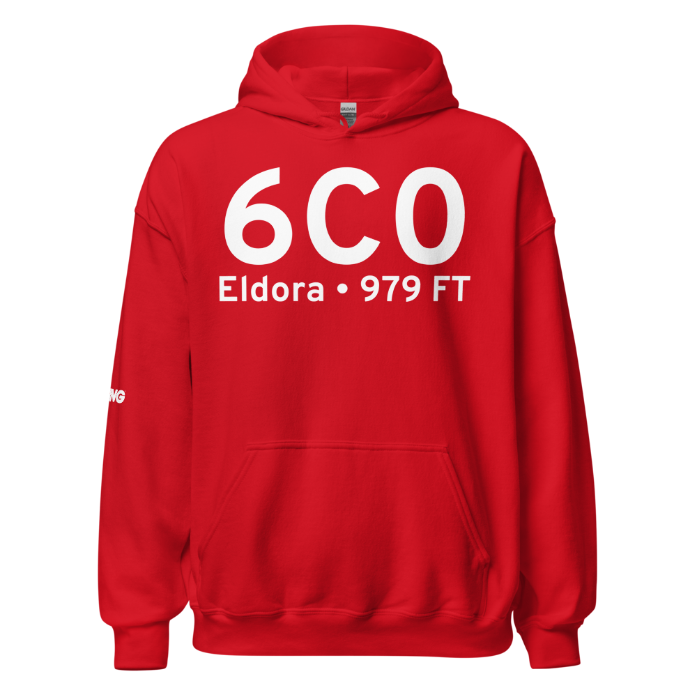 Eldora (6C0) Airport Hoodie Sweatshirt 