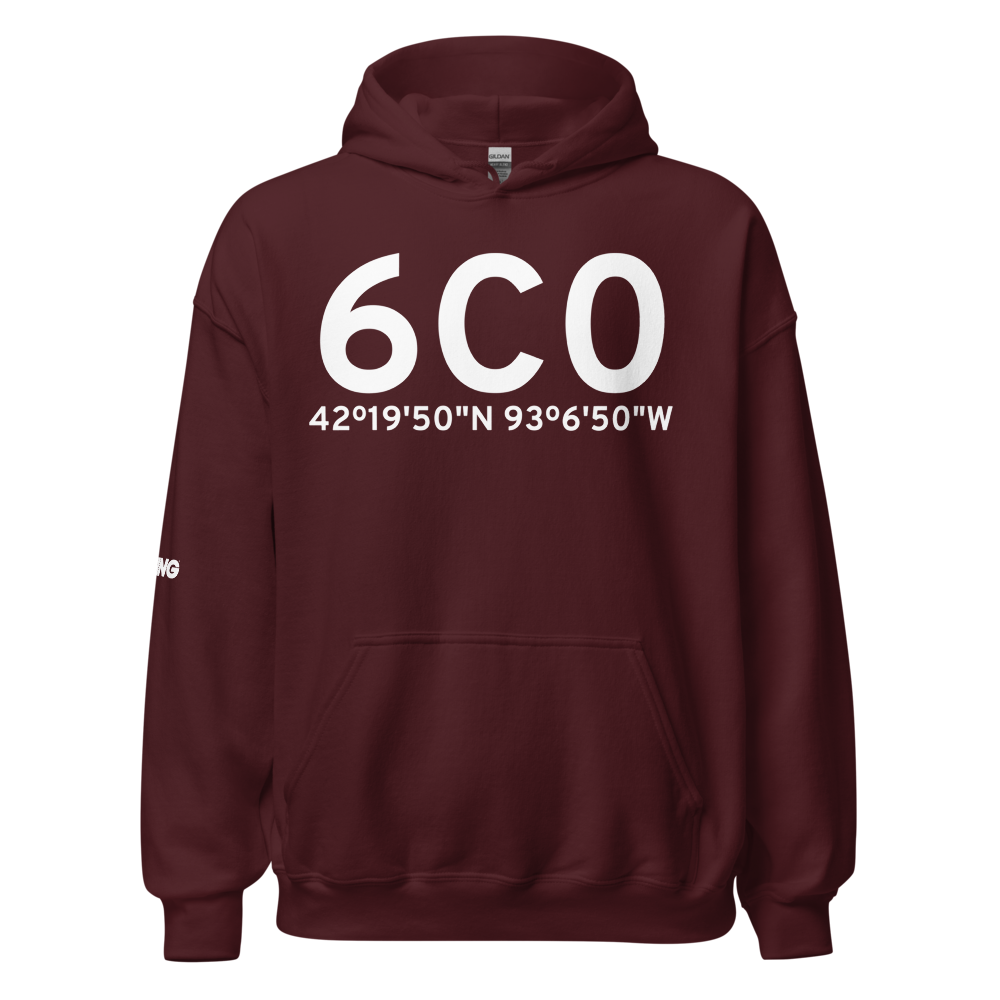 Eldora (6C0) Airport Hoodie Sweatshirt 