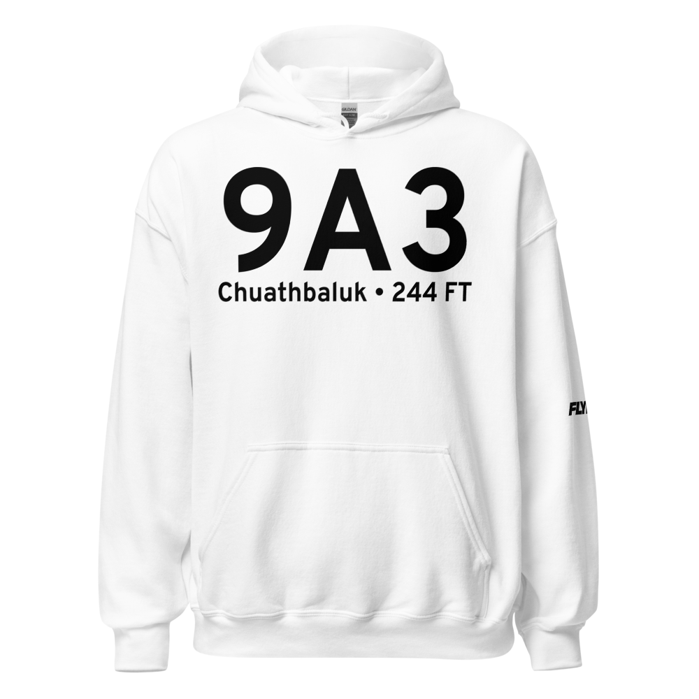 Chuathbaluk (9A3) Airport Hoodie Sweatshirt 