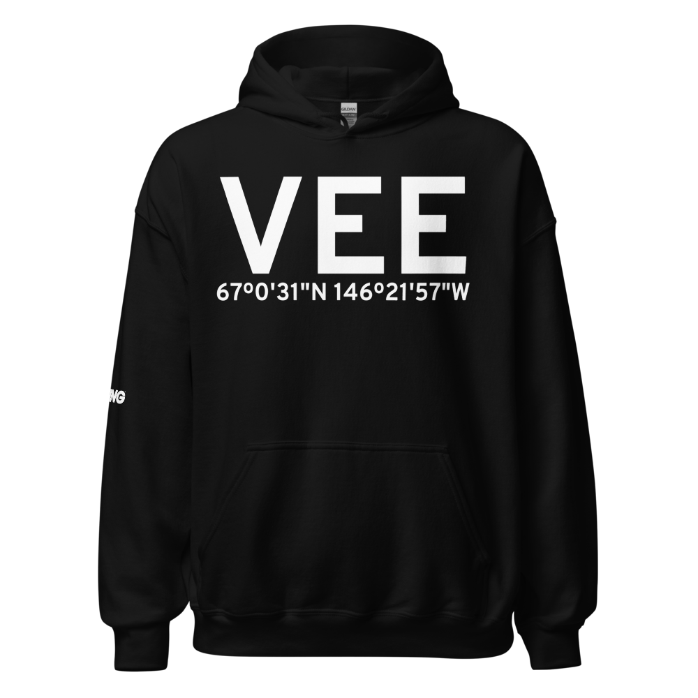 Venetie (PAVE) Airport Hoodie Sweatshirt 