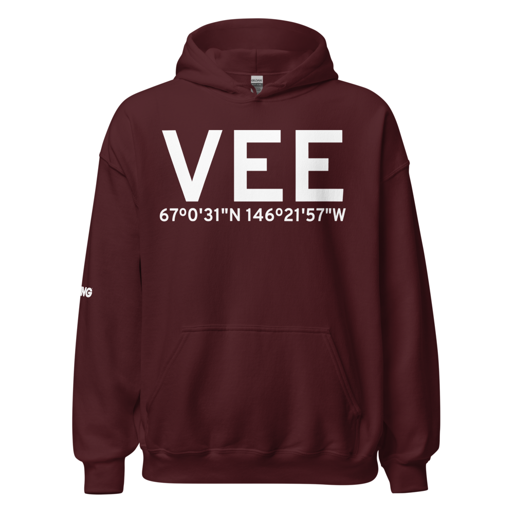 Venetie (PAVE) Airport Hoodie Sweatshirt 