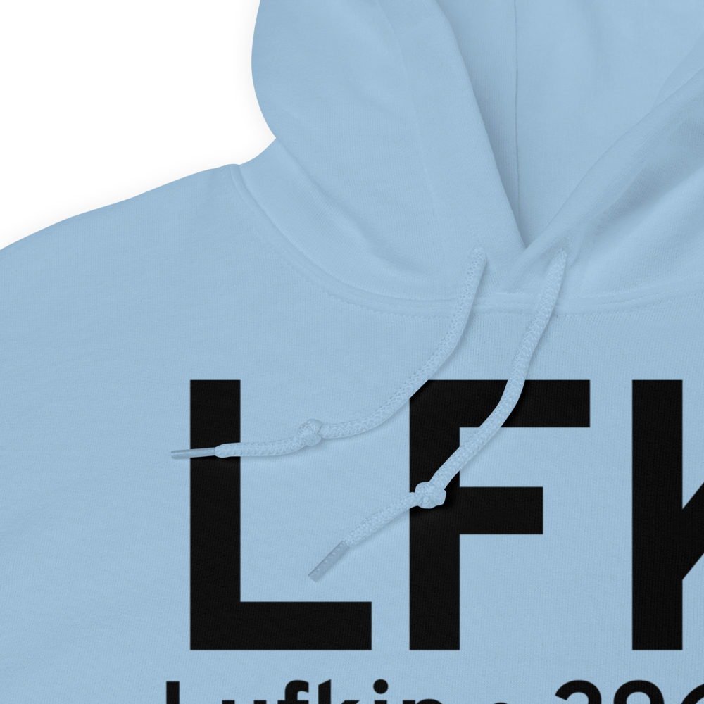 Lufkin (KLFK) Airport Hoodie Sweatshirt 