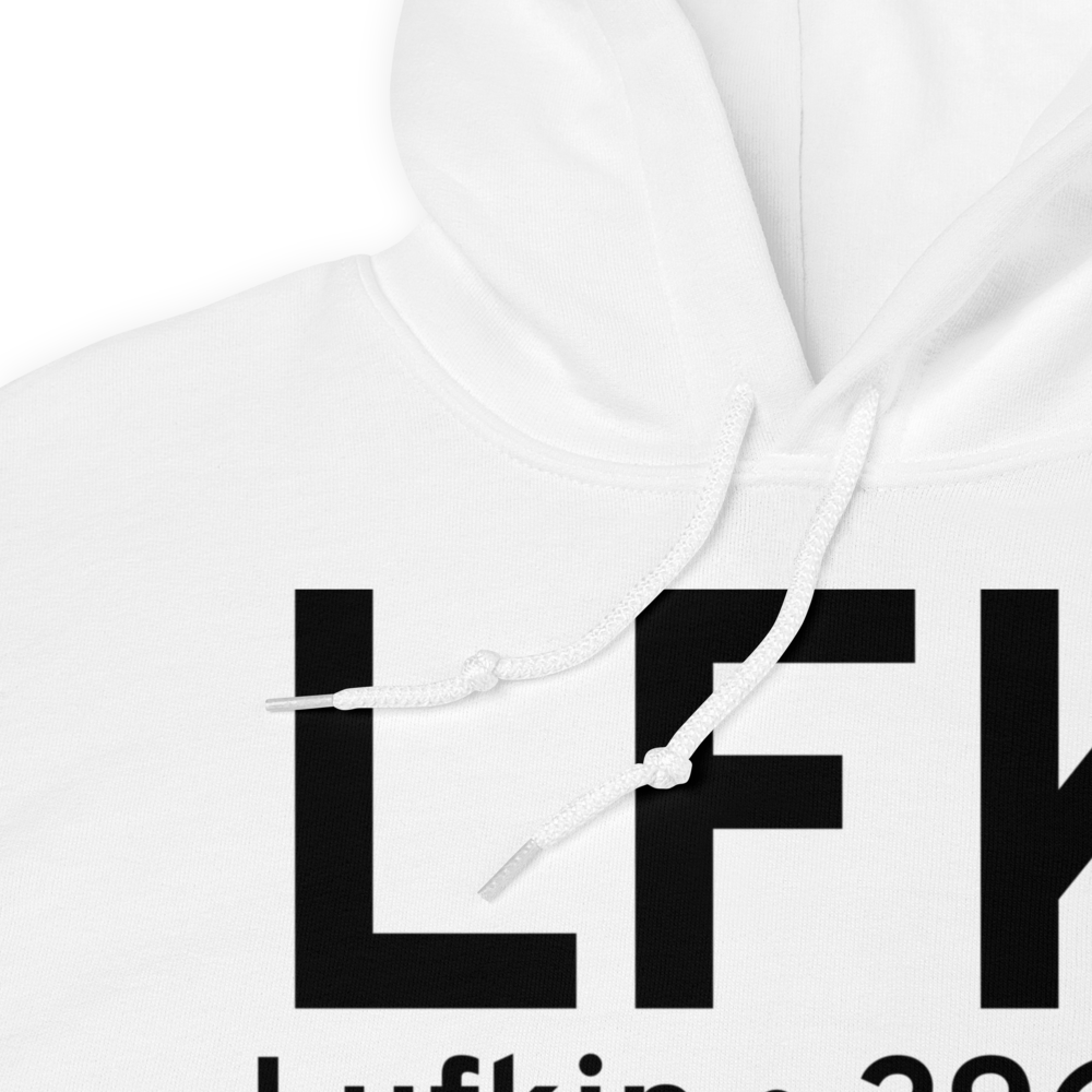 Lufkin (KLFK) Airport Hoodie Sweatshirt 