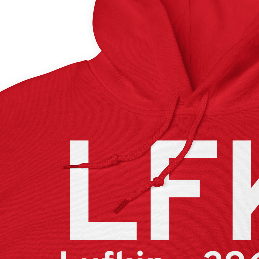 Lufkin (KLFK) Airport Hoodie Sweatshirt 