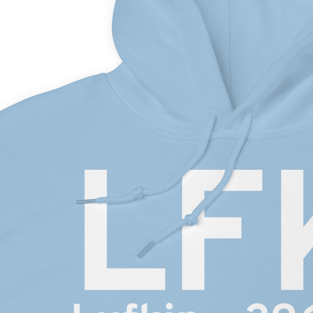 Lufkin (KLFK) Airport Hoodie Sweatshirt 
