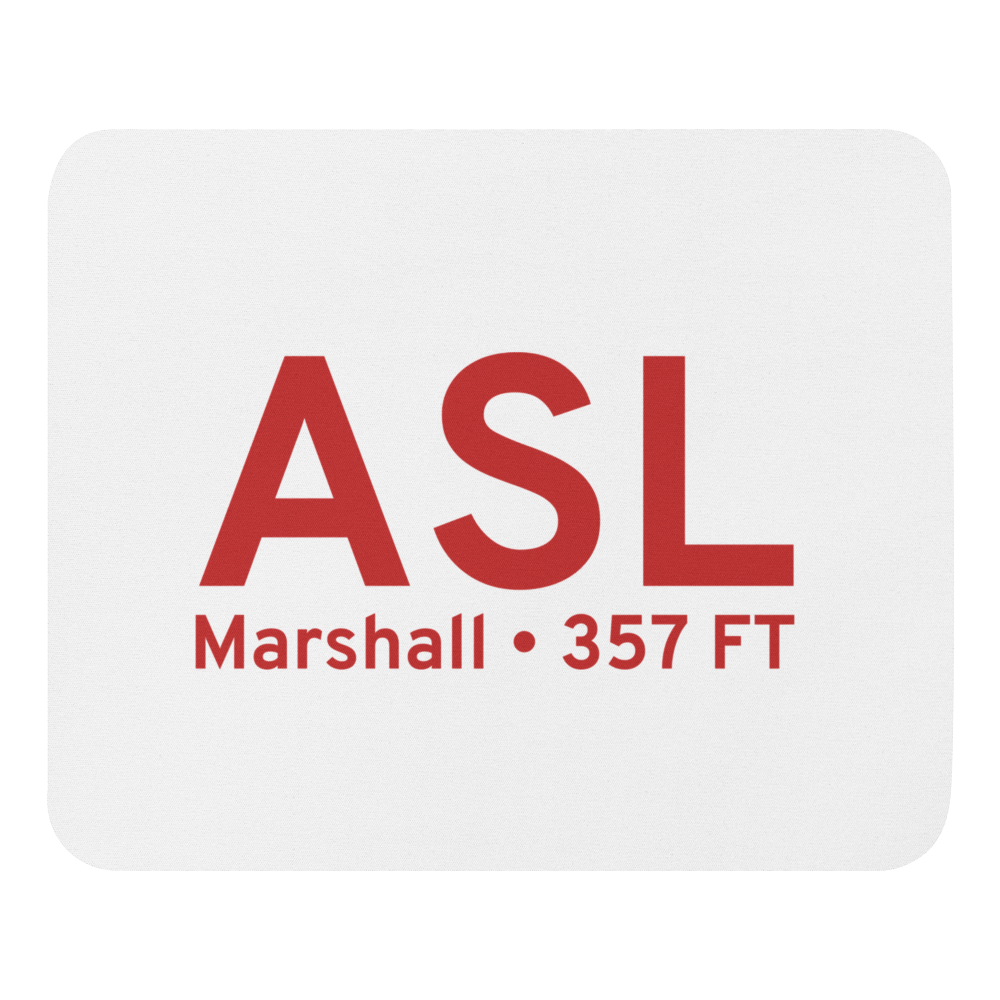 Marshall (KASL) Airport  Mouse Pad 