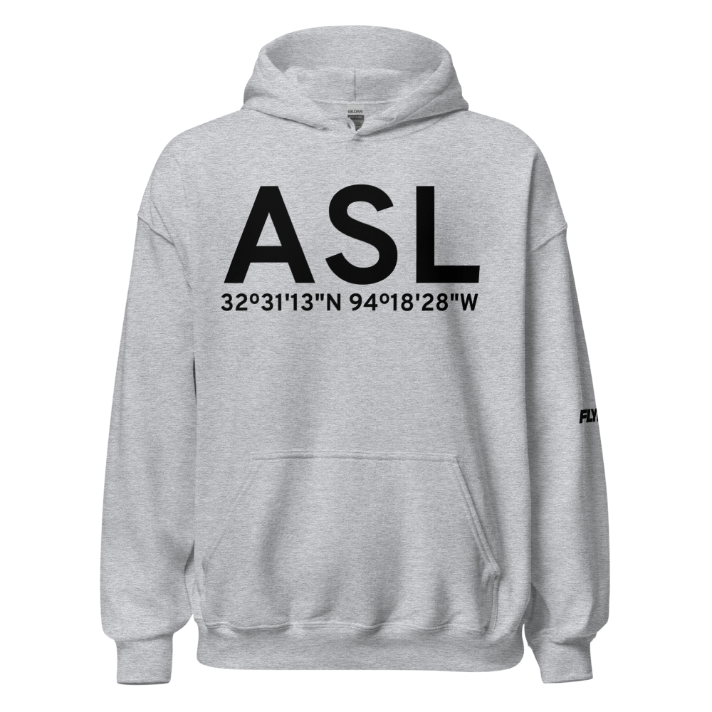 Marshall (KASL) Airport Hoodie Sweatshirt 