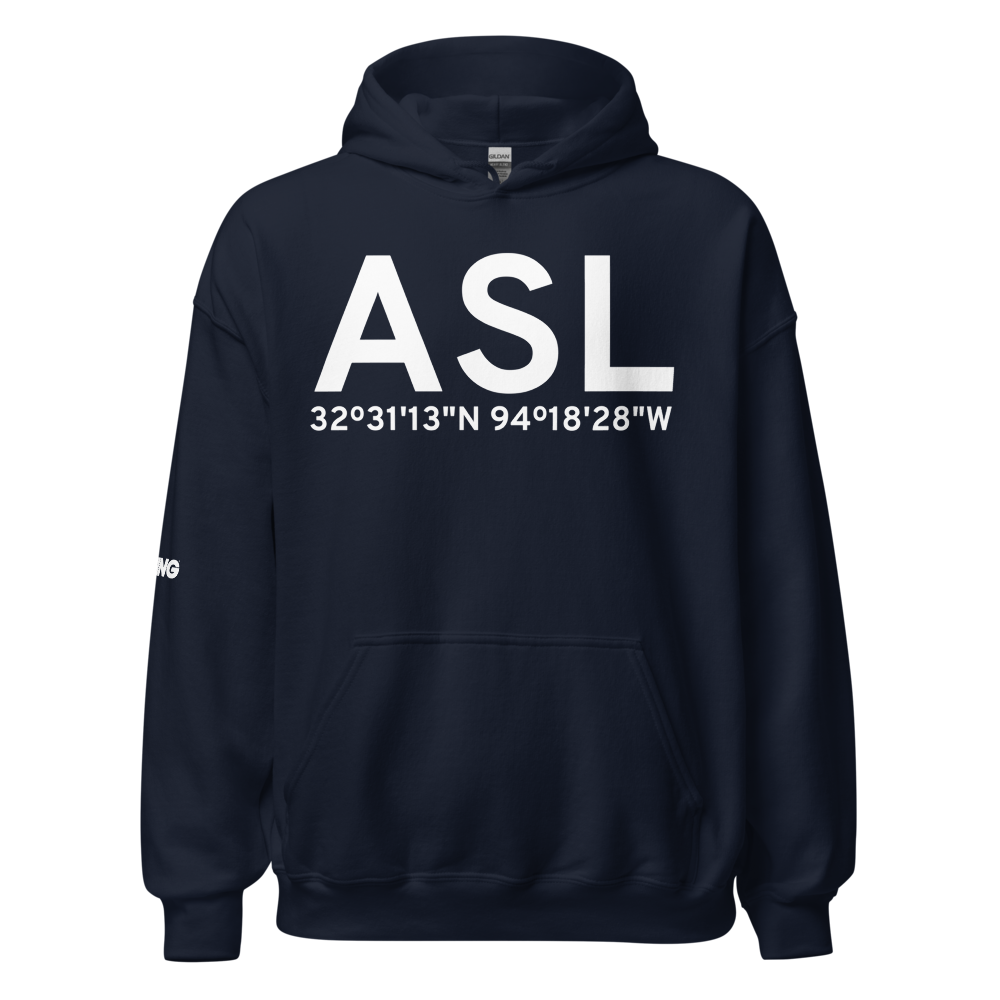 Marshall (KASL) Airport Hoodie Sweatshirt 