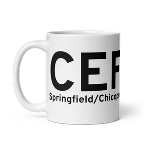 Springfield/Chicopee (KCEF) Airport Mug
