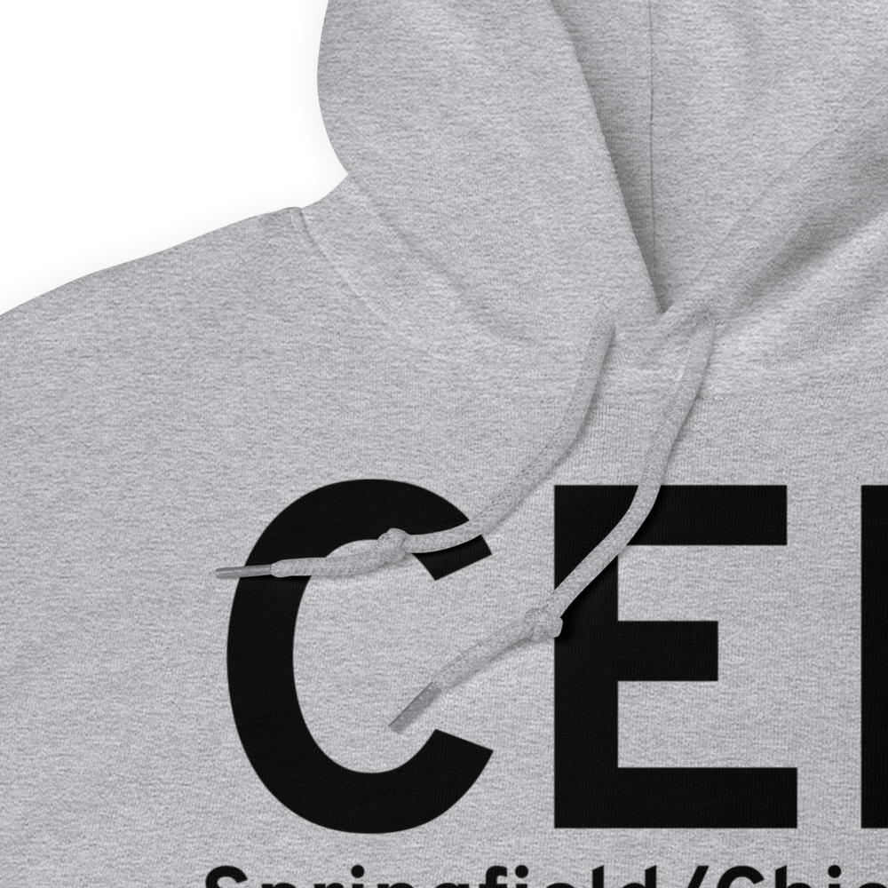 Springfield/Chicopee (KCEF) Airport Hoodie Sweatshirt 