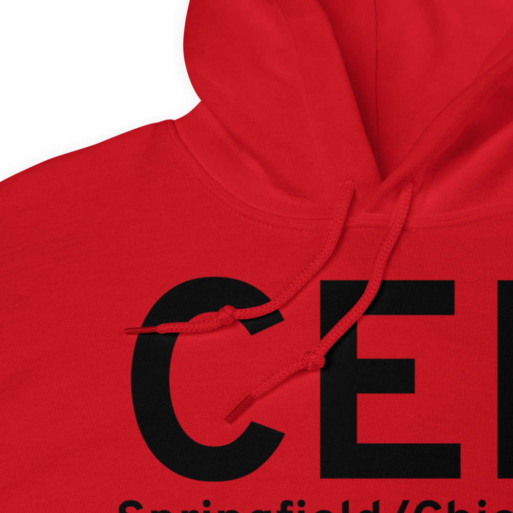 Springfield/Chicopee (KCEF) Airport Hoodie Sweatshirt 