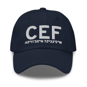 Springfield/Chicopee (KCEF) Airport Hat