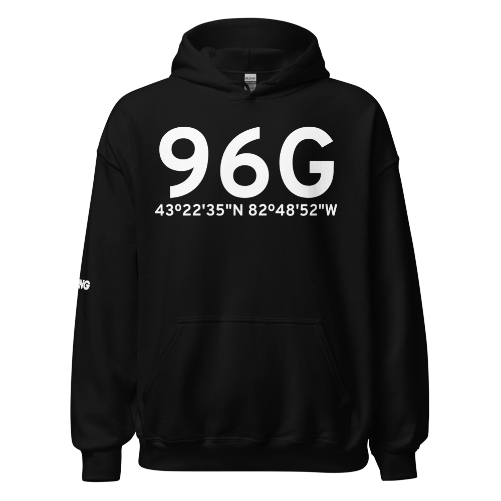 Sandusky (96G) Airport Hoodie Sweatshirt 