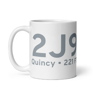 Quincy (2J9) Airport Mug