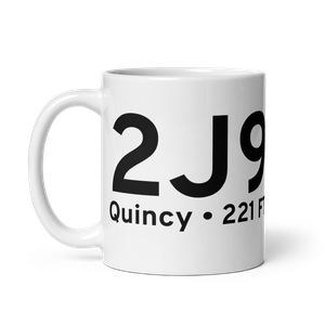 Quincy (2J9) Airport Mug