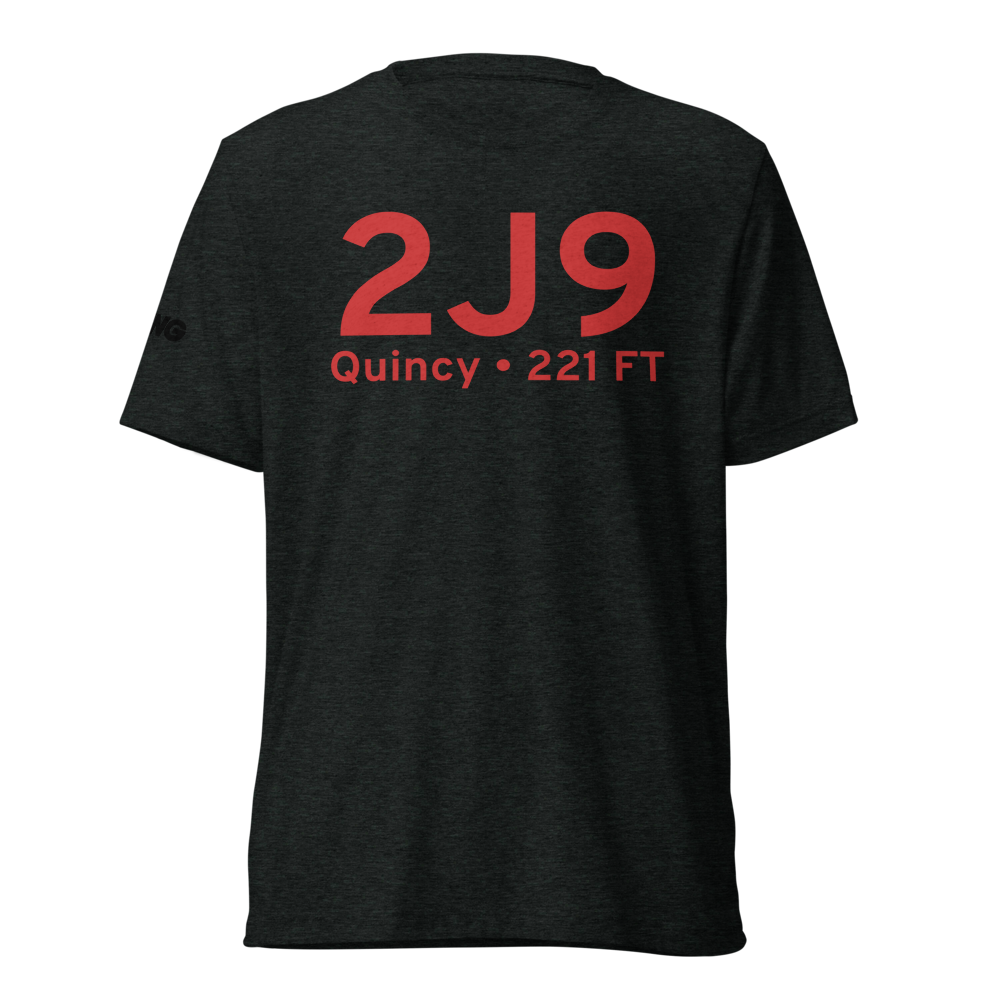 Quincy (2J9) Airport Tri-blend T-Shirt 