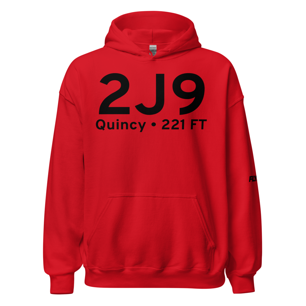 Quincy (2J9) Airport Hoodie Sweatshirt 
