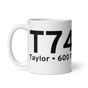 Taylor (KT74) Airport Mug