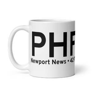 Newport News (KPHF) Airport Mug