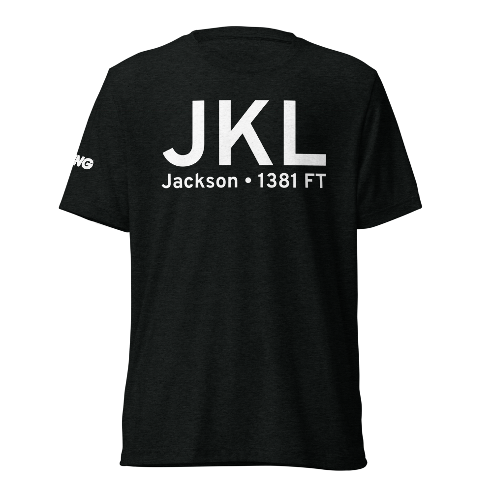 Jackson (KJKL) Airport Tri-blend T-Shirt 
