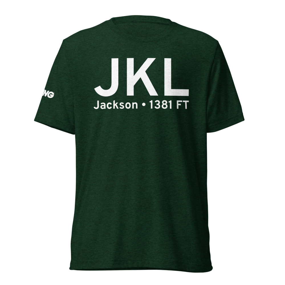Jackson (KJKL) Airport Tri-blend T-Shirt 
