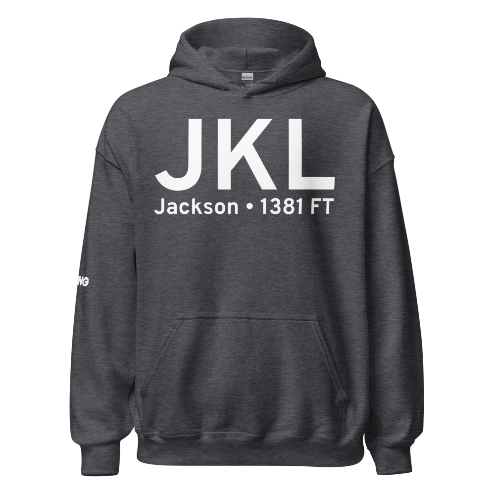 Jackson (KJKL) Airport Hoodie Sweatshirt 