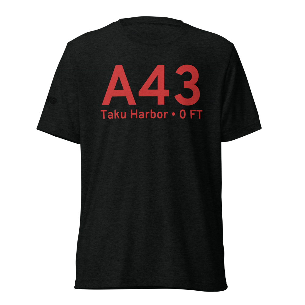 Taku Harbor (A43) Airport Tri-blend T-Shirt 