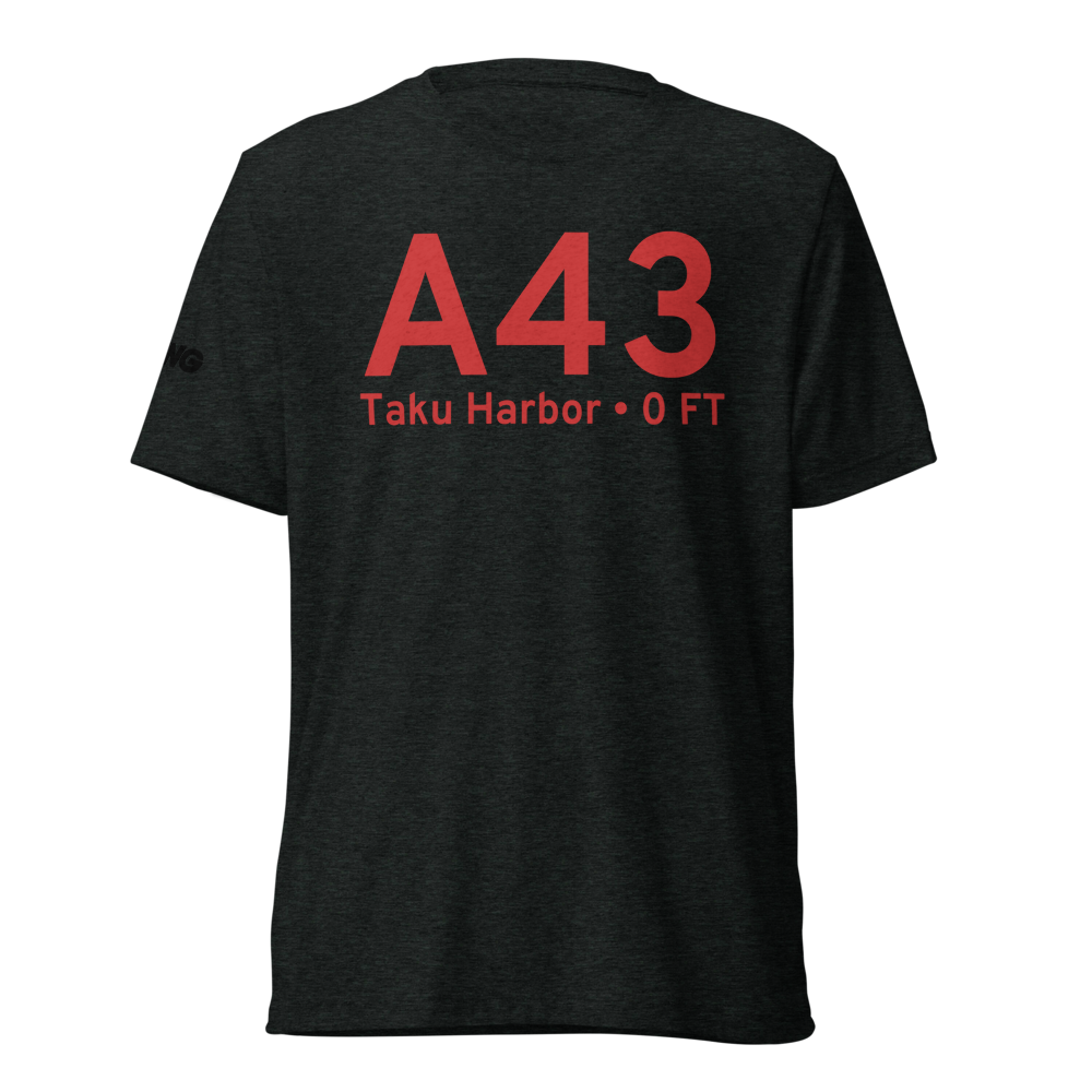 Taku Harbor (A43) Airport Tri-blend T-Shirt 