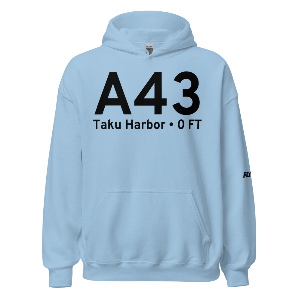 Taku Harbor (A43) Airport Hoodie Sweatshirt 