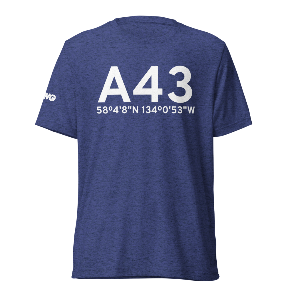 Taku Harbor (A43) Airport Tri-blend T-Shirt 
