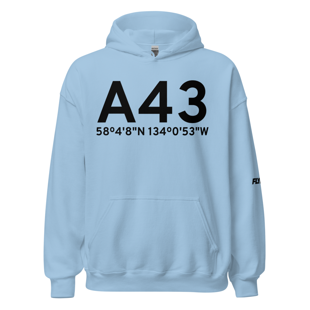 Taku Harbor (A43) Airport Hoodie Sweatshirt 