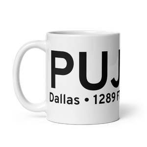 Dallas (KPUJ) Airport Mug