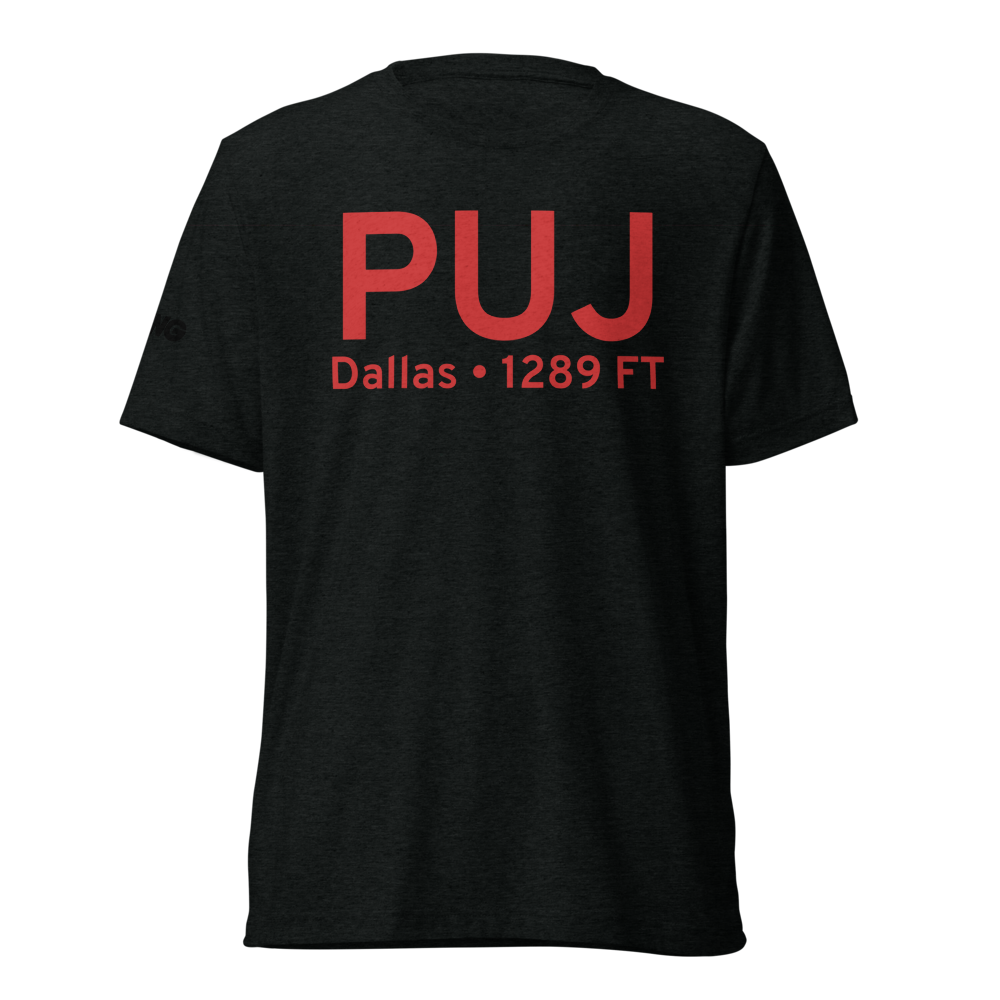 Dallas (KPUJ) Airport Tri-blend T-Shirt 
