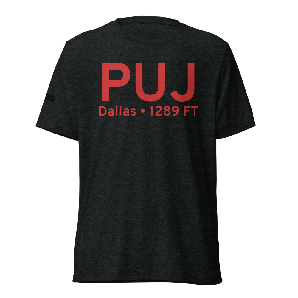 Dallas (KPUJ) Airport Tri-blend T-Shirt 