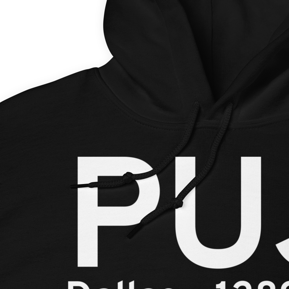 Dallas (KPUJ) Airport Hoodie Sweatshirt 