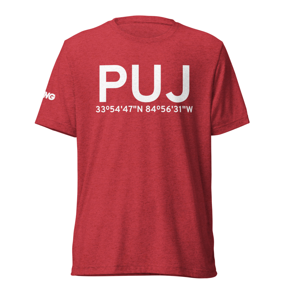 Dallas (KPUJ) Airport Tri-blend T-Shirt 