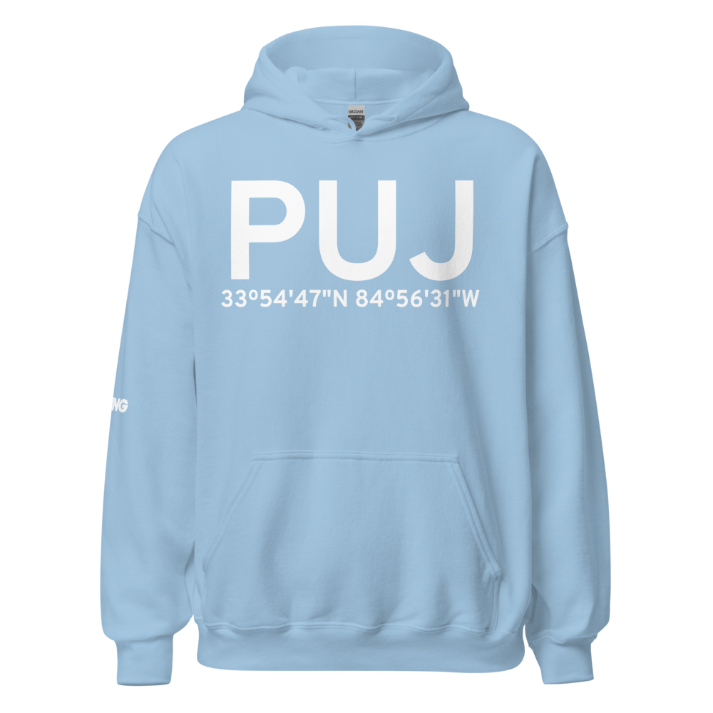 Dallas (KPUJ) Airport Hoodie Sweatshirt 