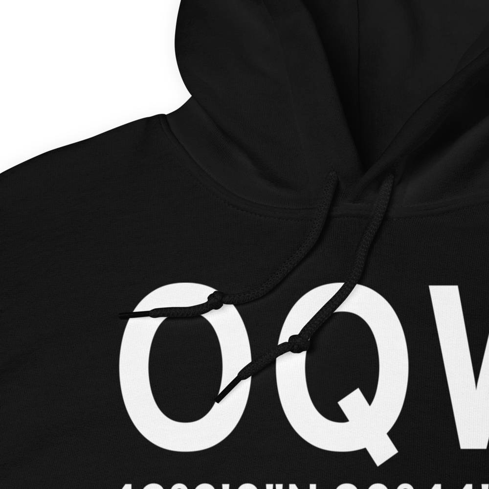 Maquoketa (KOQW) Airport Hoodie Sweatshirt 
