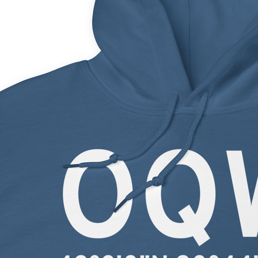 Maquoketa (KOQW) Airport Hoodie Sweatshirt 