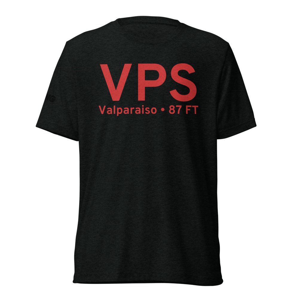 Valparaiso (KVPS) Airport Tri-blend T-Shirt 