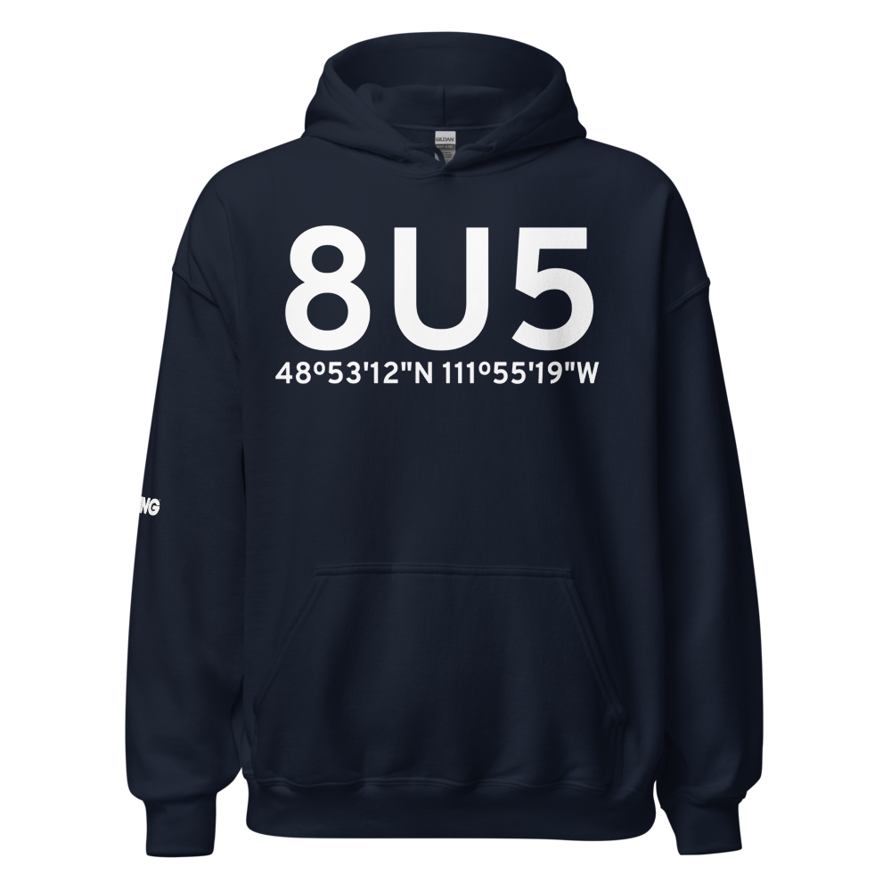Sunburst (8U5) Airport Hoodie Sweatshirt 