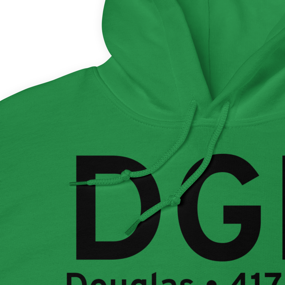 Douglas (KDGL) Airport Hoodie Sweatshirt 