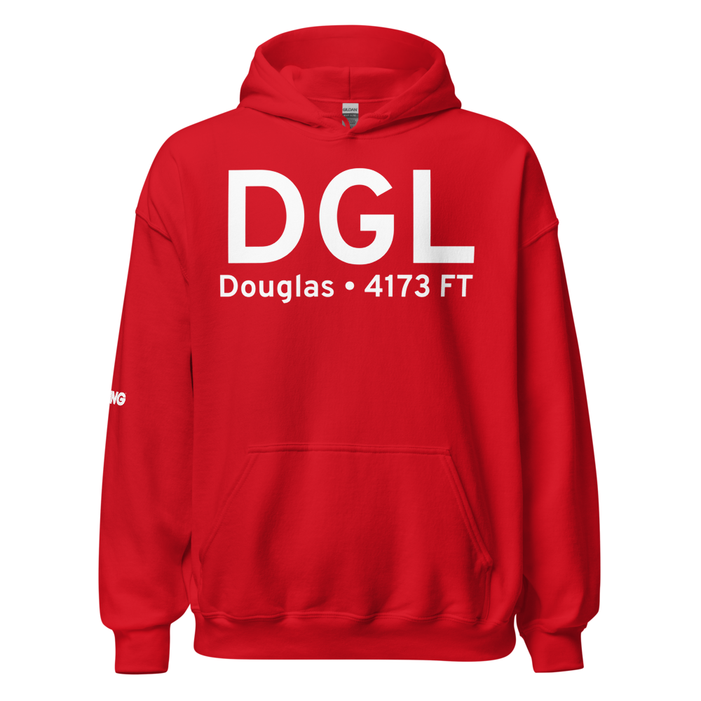 Douglas (KDGL) Airport Hoodie Sweatshirt 