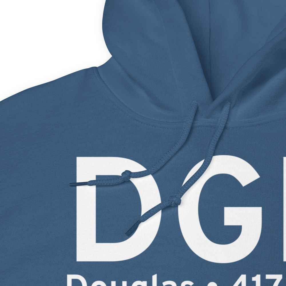 Douglas (KDGL) Airport Hoodie Sweatshirt 