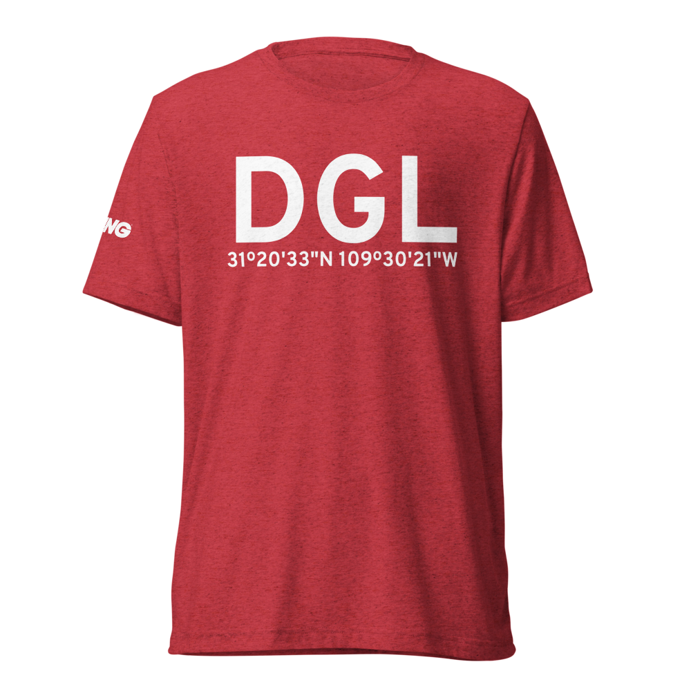 Douglas (KDGL) Airport Tri-blend T-Shirt 